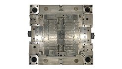 Printer part injection mold machining