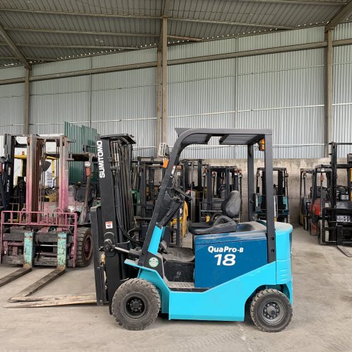 1,8 tons electric forklift