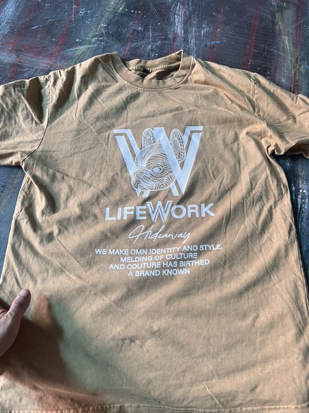 Silk screen T-shirt printing
