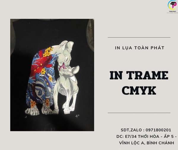 CMYK screen printing