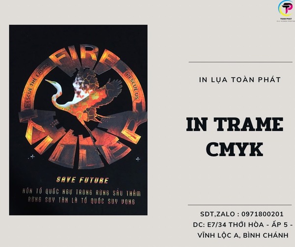 CMYK screen printing