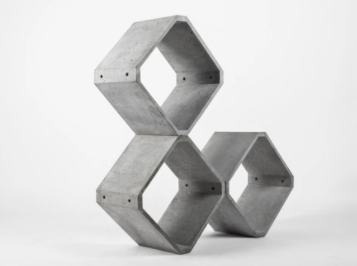 Concrete shelf