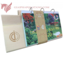 Wooden calendar