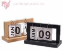 Wooden calendar