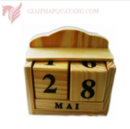 Wooden calendar
