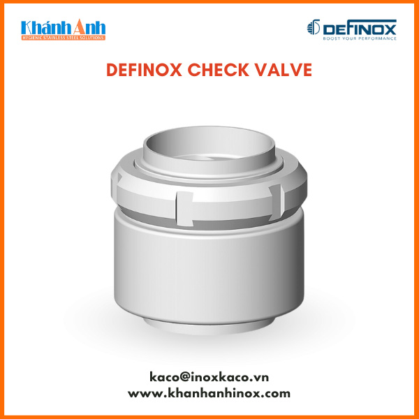 Definox check valve