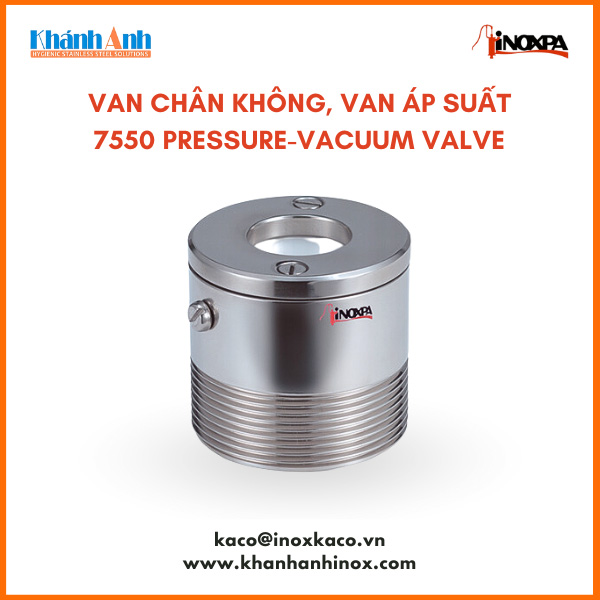 Inoxpa pressure-vacuum valve