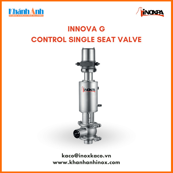 INNOVA G control single seat valve