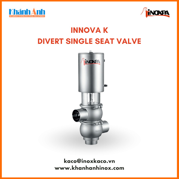 INNOVA K divert single seat valve