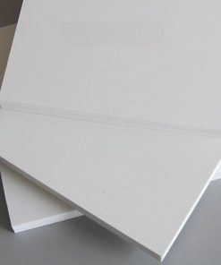 White plastic wood