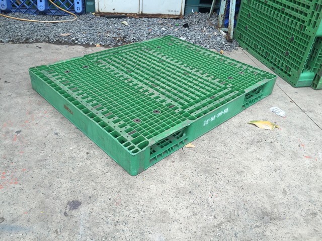 Double Sided Blue Plastic Pallet