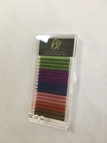 Colored Eyelashes