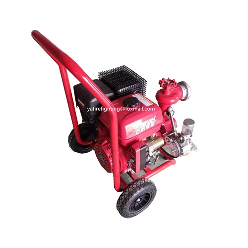 Trolley fire pump