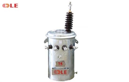 75kVA Galvanized 1-Phase Transformer