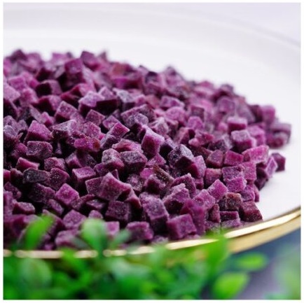 Frozen Purple Sweet Potatoes Dice Cut
