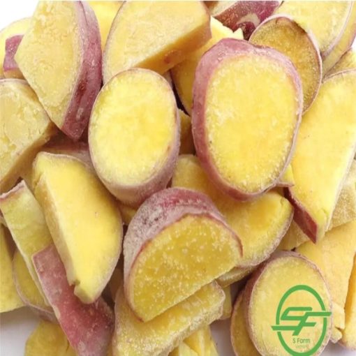 Frozen Yellow Sweet Potato Slice Cut