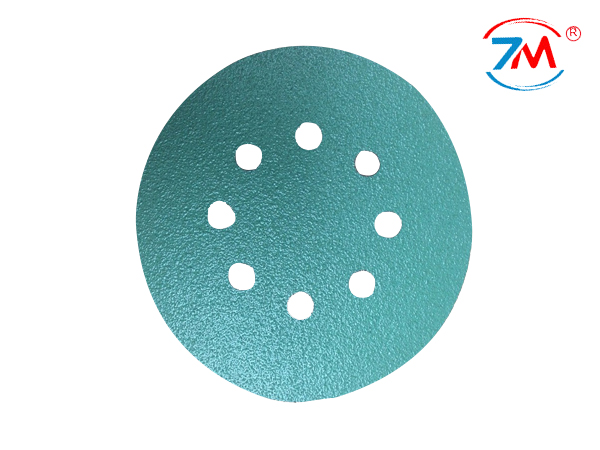 Round abrasive paper