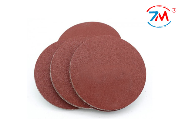 Round abrasive paper