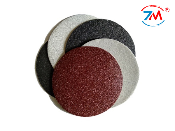Round abrasive paper