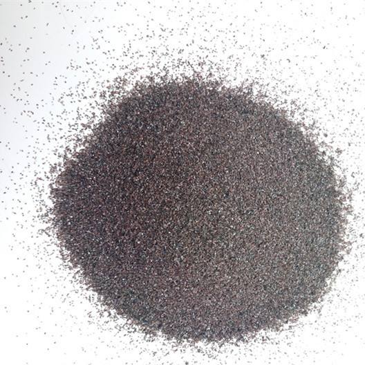 Brown corundum sand
