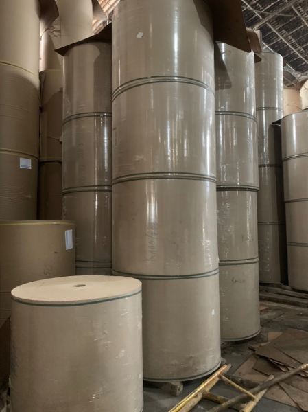 Cardboard paper roll