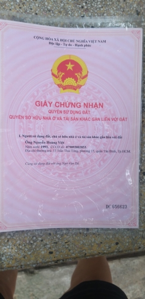 Land for sale 4.8 billion VND