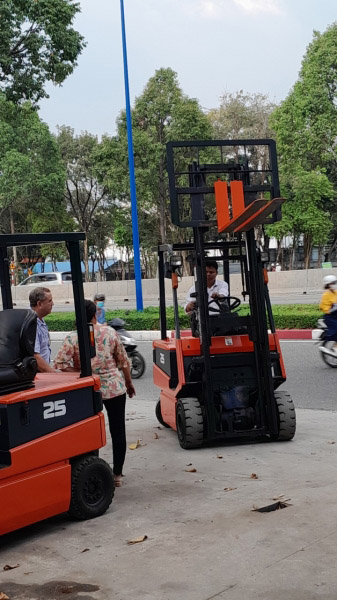 Forklift sales in Binh Duong