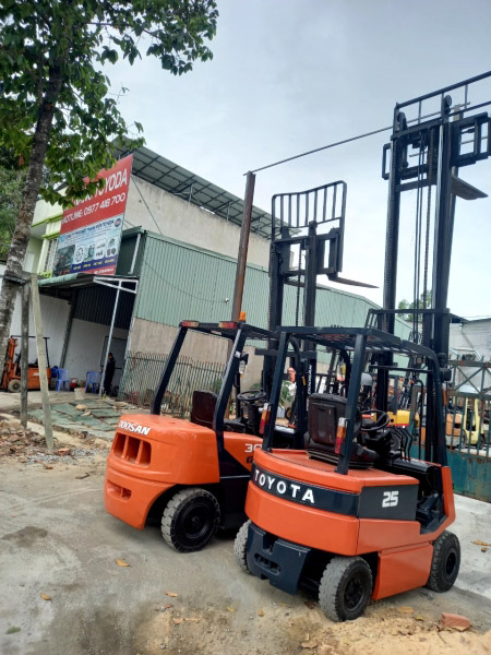 Forklift rental in Binh Duong