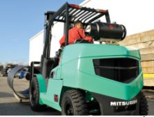 Mitsubishi 5.5-ton gasoline and gas forklift