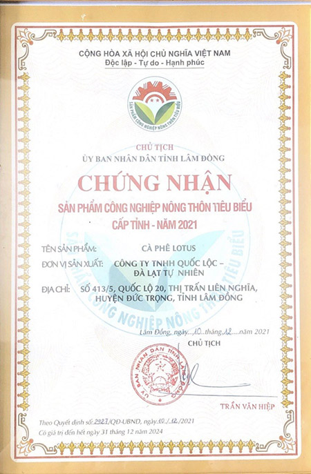Outstanding rural area certification