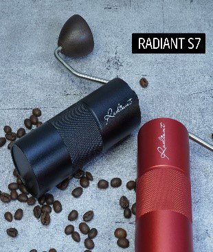 Radiant S7 handheld coffee grinder