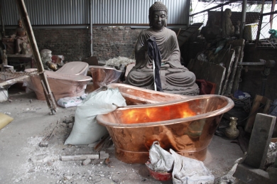 Bronze casting product