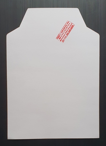 Duplex paper backing sheets