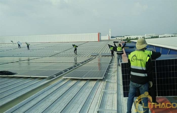 Solar Power With Factory Storage