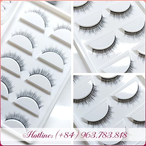 Eyelashes in pair