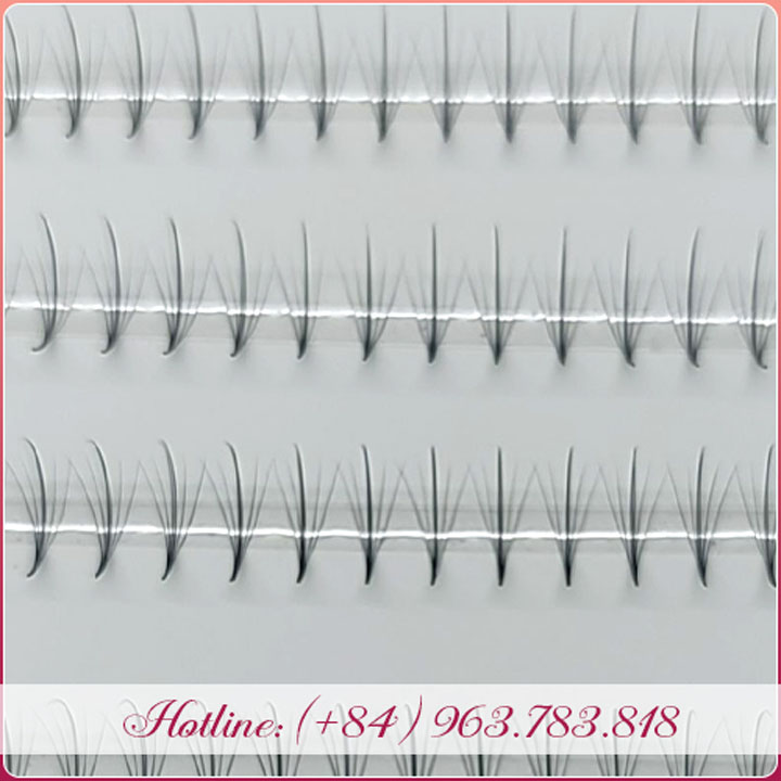 Wispy eyelashes