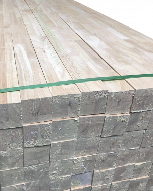 Square rubber finger joint