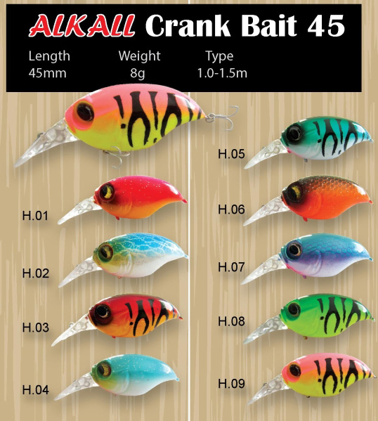 Fishing lure AK 45