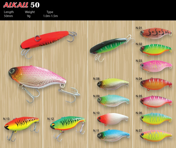 Fishing lure AK 50 S