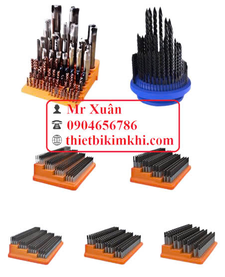 Plastic end mill organizer