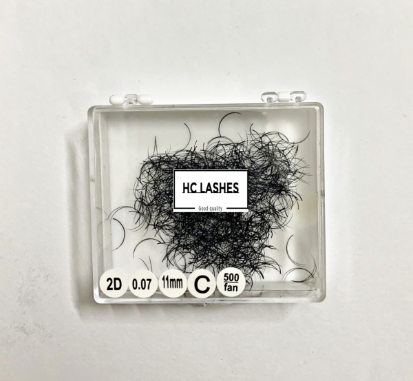 Premade Fans 2D Eyelashes
