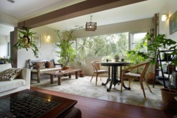 Living room design and construction