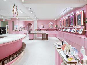 Shop interior construction