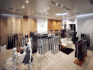 Shop interior construction