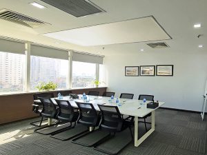 Office interior construction