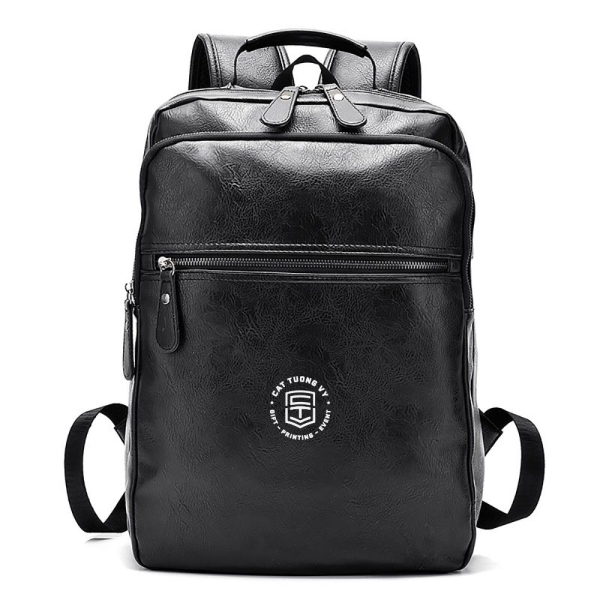 Cowhide backpack