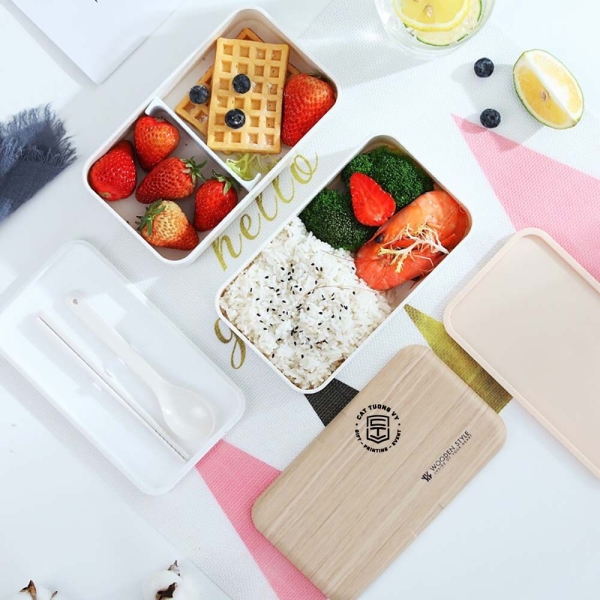 3-compartment lunch box