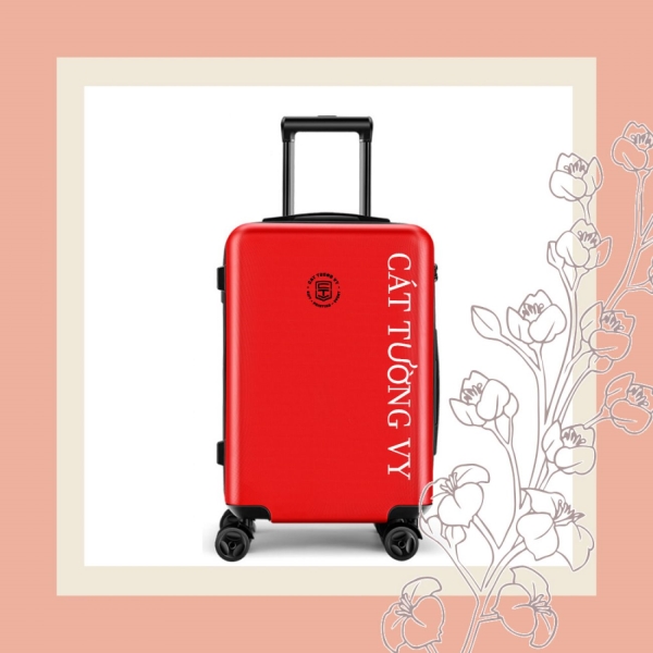Pulling suitcase