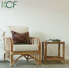 Rattan Table And Chair