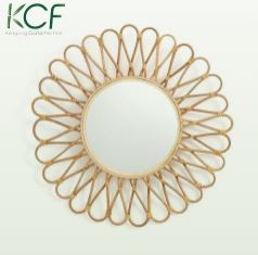 Decorative Rattan Mirror